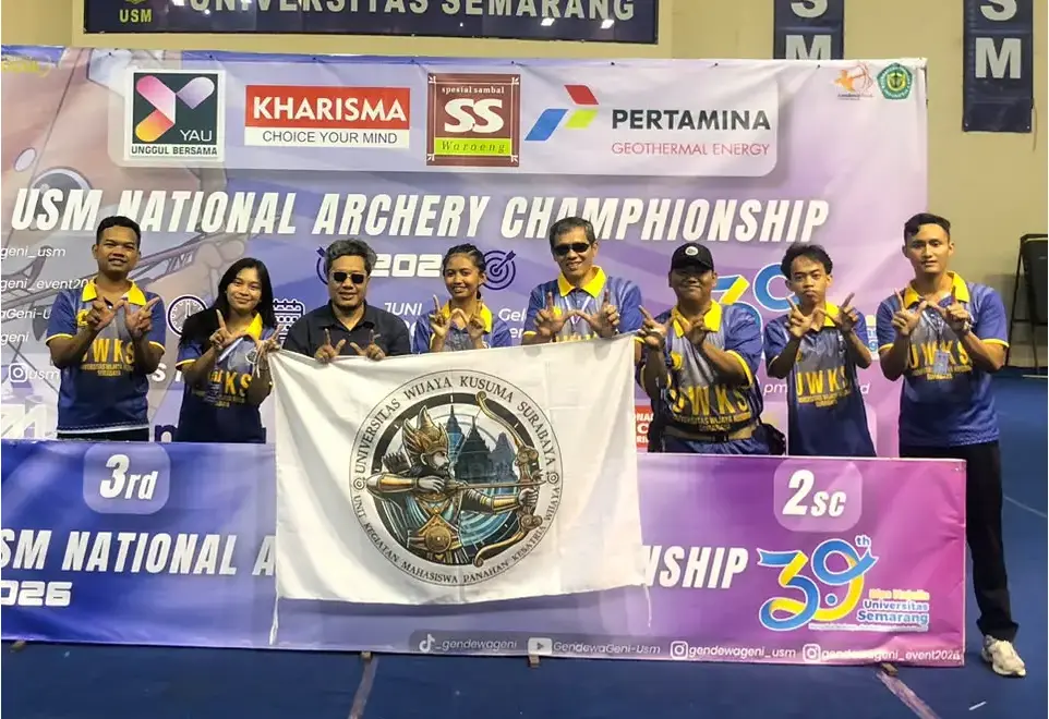 UKM Panahan Kesatria Wijaya UWKS Berhasil Sabet Dua Medali Emas di Ajang Nasional USM Archery Championship 2026